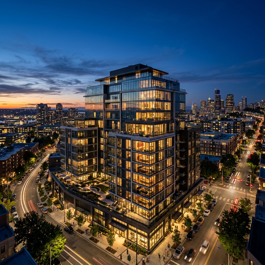 Institutional Real Estate Building